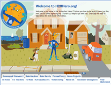 Tablet Screenshot of h2ohero.org